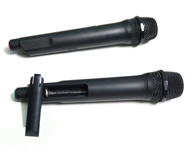 Micro cho loa kéo Temeisheng tần số 247.2Mhz (Đuôi Mic màu xanh , thân micro đen suốt)