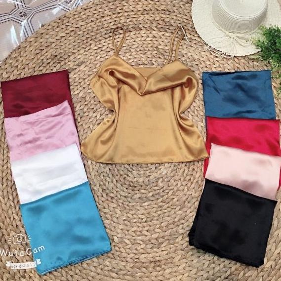 ÁO KIỂU 2 DÂY CỔ ĐỖ ĐẸP XUẤT SẮC