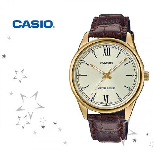Đồng hồ nam dây da Casio Anh Khuê MTP-V005GL-9BUDF