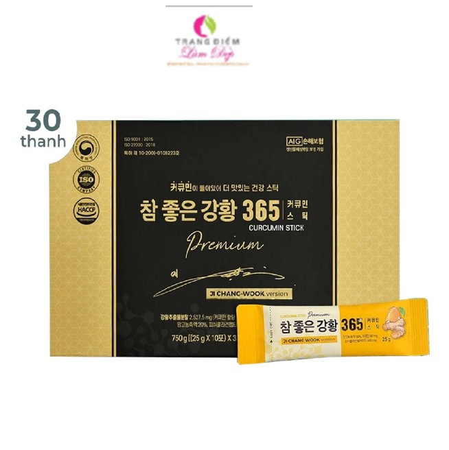 Thạch Nghệ Nano Collagen  Curcumin 365 Hàn Quốc