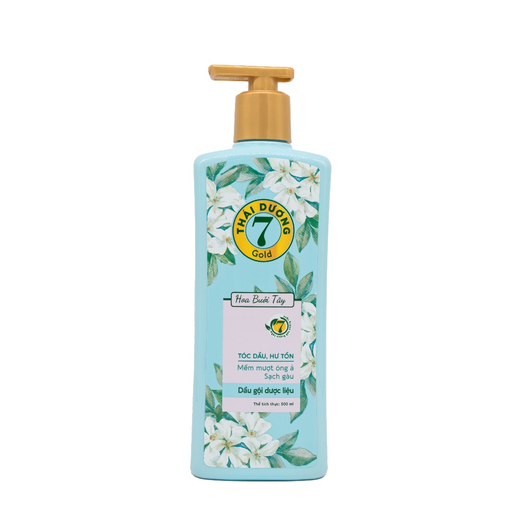 Dầu gội Dược Liệu Thái Dương 7 (Chai 200ml/ 480ml)