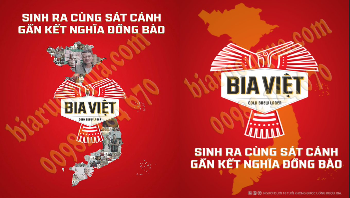 THÙNG 12 LON BIA VIỆT x 330ML