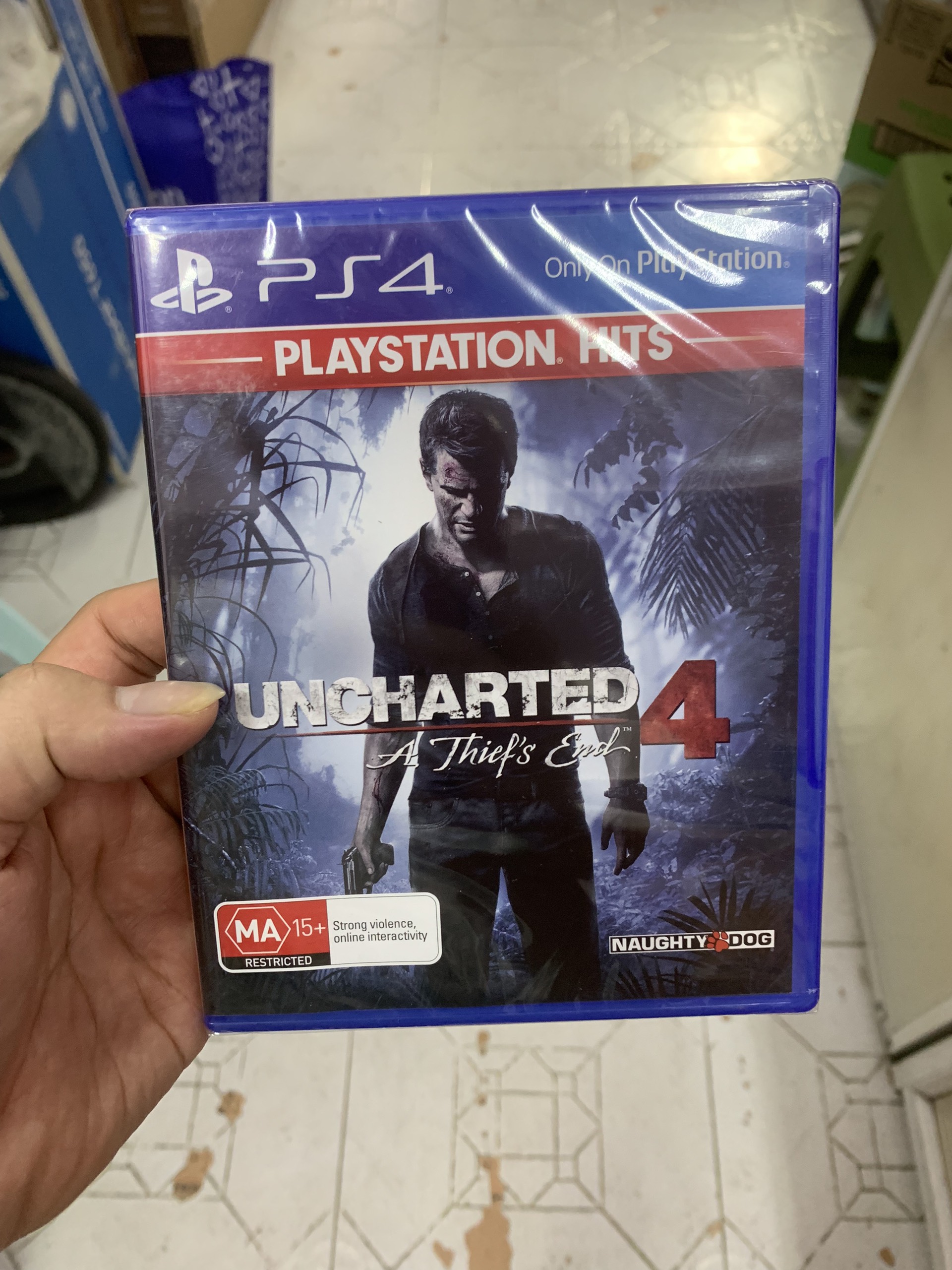 Đĩa Game PS4 Uncharted 4 A Thief’s End