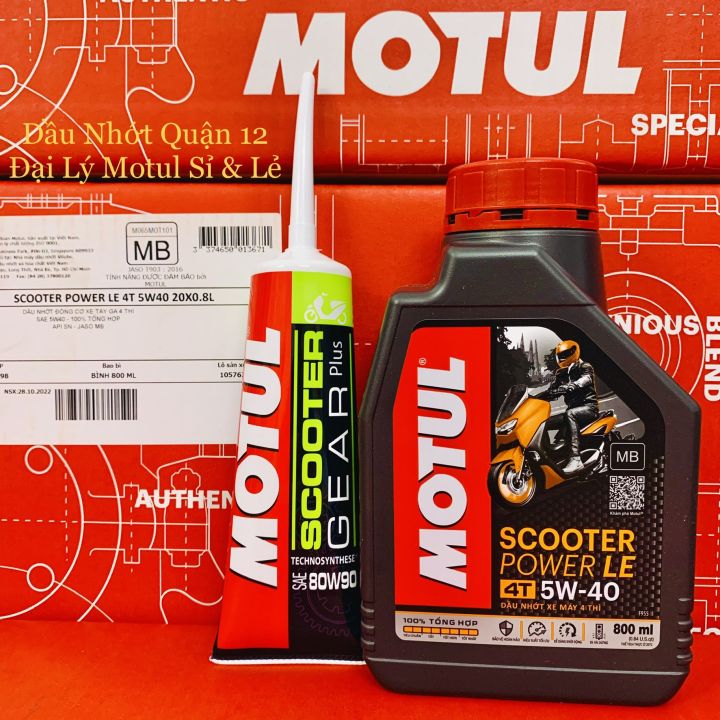Nhớt Xe Máy Motul Scooter Power 5w40