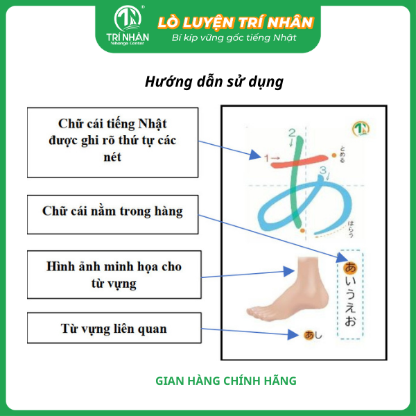 Thẻ Flashcard học chữ cái tiếng Nhật Hiragana và Katakana | in màu - dễ nhớ - thẻ cứng có cán màng chống thấm nước