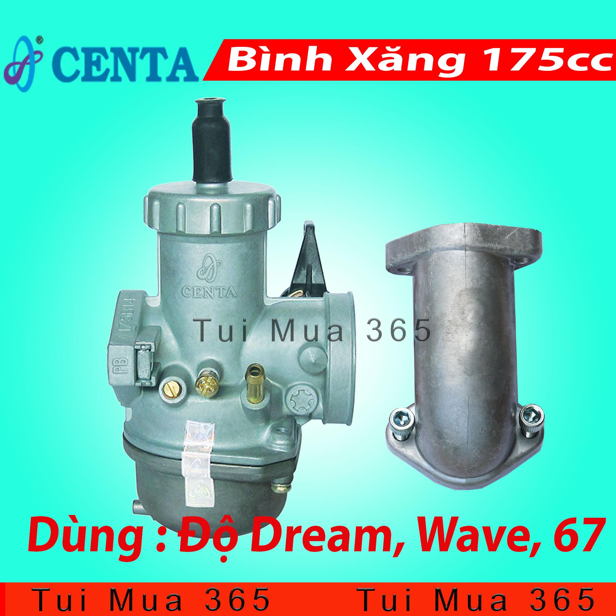 [HCM]Bình Xăng Con Centa 175 Độ cho Dream Wave 67