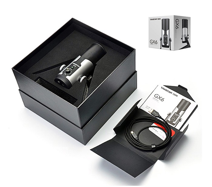 Micro cho bình luận viên, streamer, game thủ Takstar GX6 USB