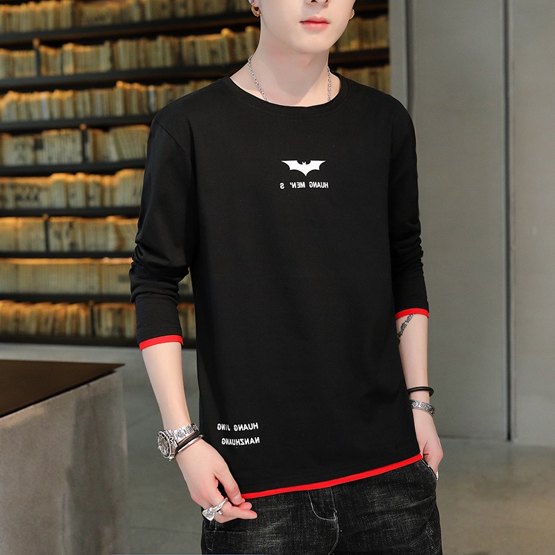 [ Hoàn Tiền Max ] Áo Sweater Nam Dài Tay Cổ Tròn In Biểu Tượng Người Dơi Phong Cách Trẻ Trung Cá Tính Blue Monday MEN TOP 140