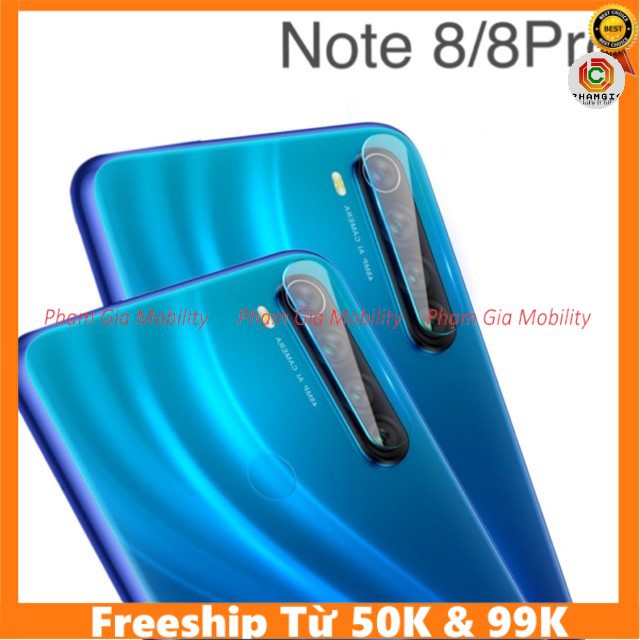 Kính cường lực camera xiaomi redmi 8 / redmi note 8 / redmi note 8 pro