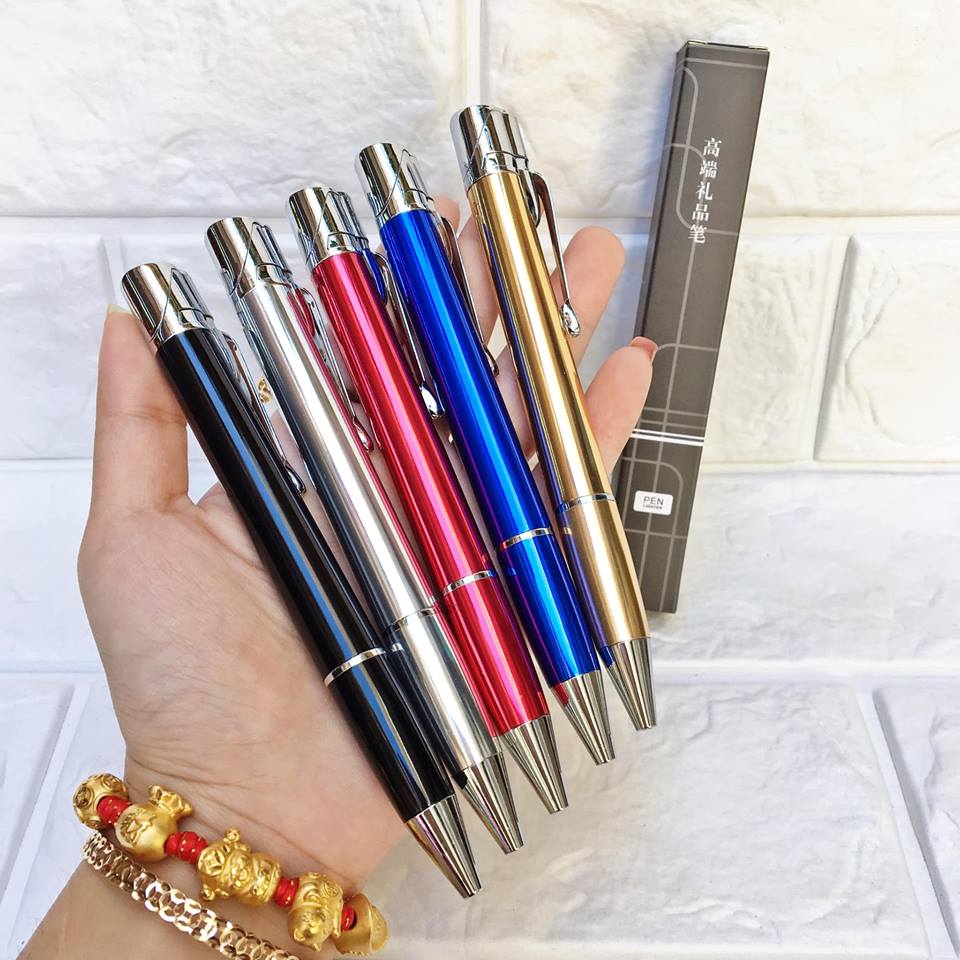 [HCM]Bật Lửa Gas Khè Kim Loại Hình Cây Viết (Không kèm hộp)