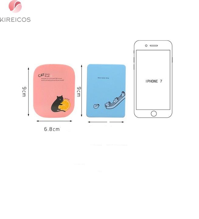 Set gương lược mini hình dễ thương – màu ngẫu nhiên