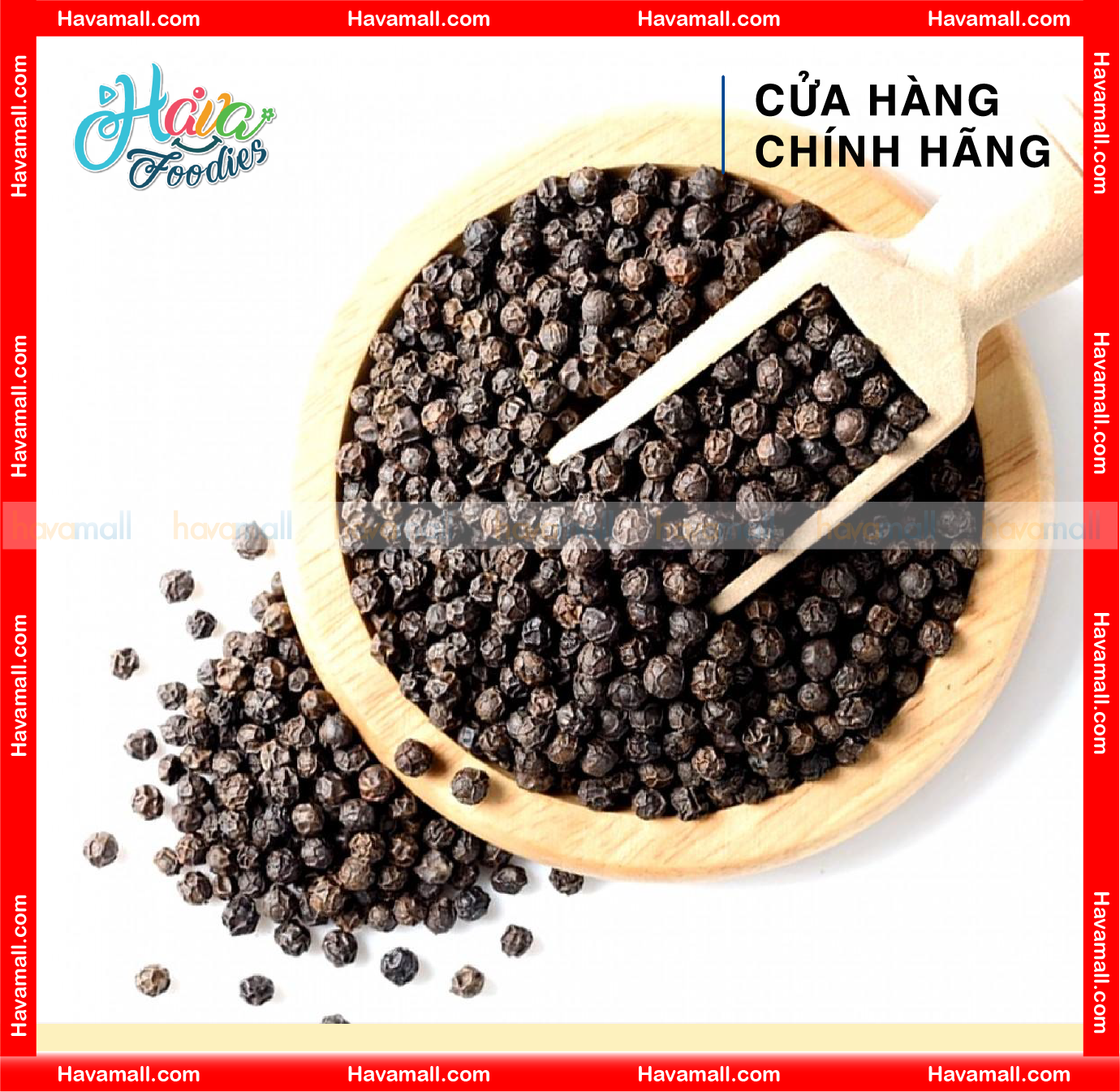 Tiêu Đen Nguyên Hạt Havafoodies – Black Pepper