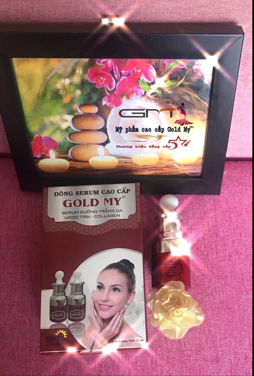 SERUM GOLD MY CAO CẤP 25ML (NÁM + TRẮNG DA + MỤN)