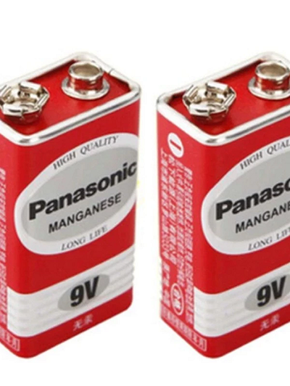Pin 9V vuông hiệu suất cao Panasonic (1 viên) # pin