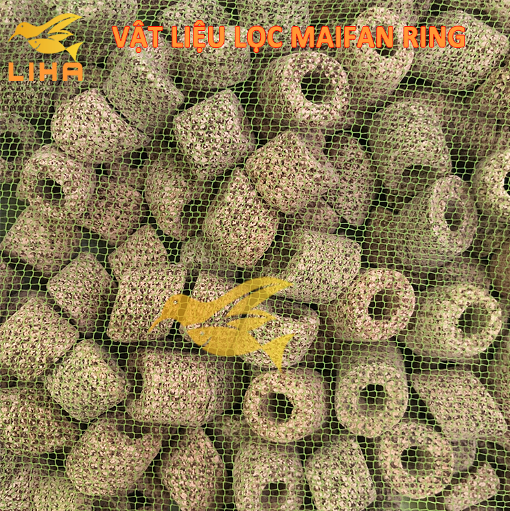 Sứ Lọc MOUNTAIN TREE Mini Ring, Nitro Ring, Maifan Ring 1 Lít (Kèm Túi Lọc Hãng) - Sứ Lọc Cho Hồ Cá