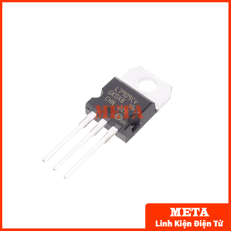 Ic ổn áp nguồn âm 9v 7909 l7909 l7909cv lm7909 7909cv 1.5a to-220 chân cắm