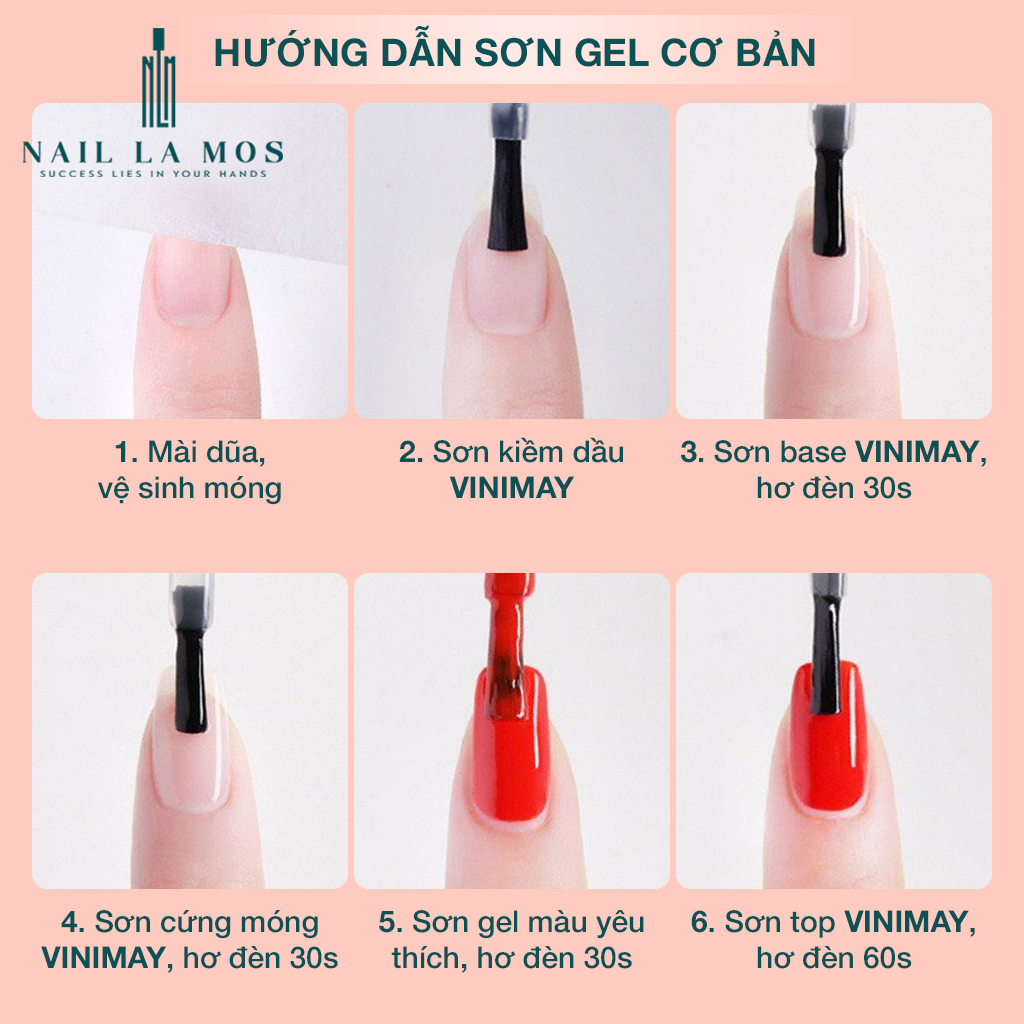 Cứng móng Vinimay chính hãng chuyên dụng cho dân làm móng