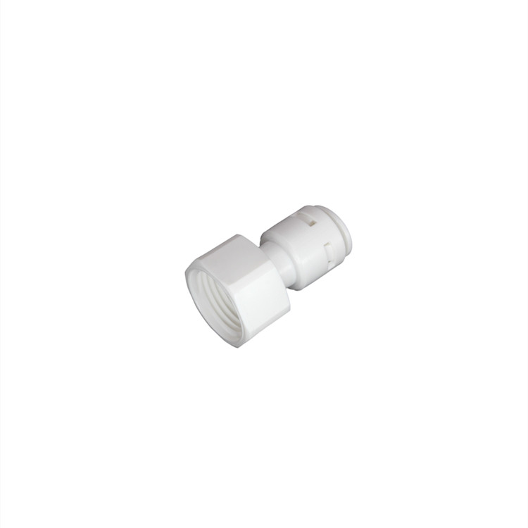 Nối Ren trong 21 ra nối nhanh 6 - 10mm | MINHQUANHOME | Măng xông ren trong 21mm ra nôi nhanh 6mm hoặc 10mm trong máy lọc nước RO