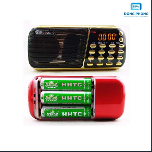 Bộ 2 pin sạc 3.7V 18650