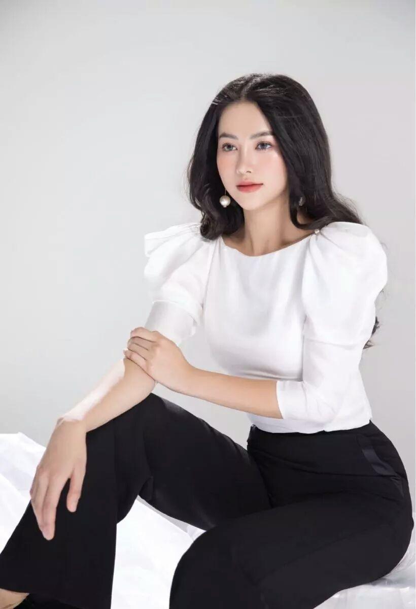 [HCM]ÁO CỔ THUYỀN TAY PHỒNG NANA