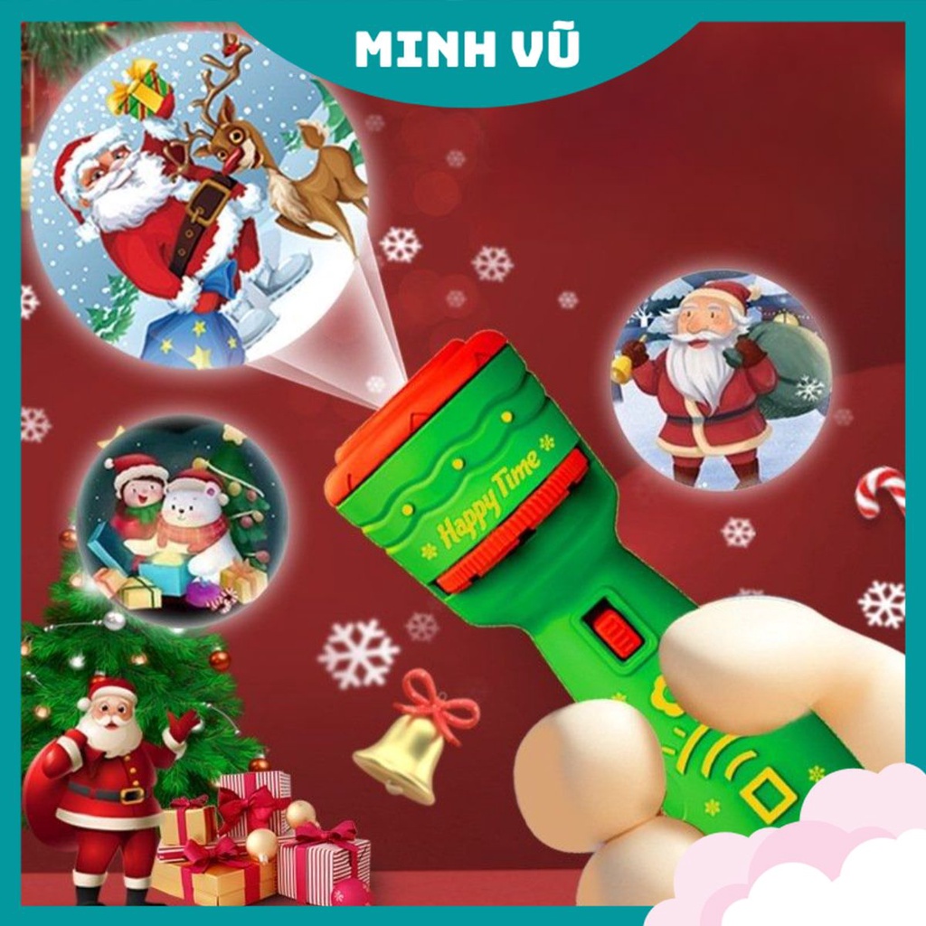 Đèn pin chiếu hình phiên bản Giáng sinh 2025🎄🎄🎄🎁🎁🎁