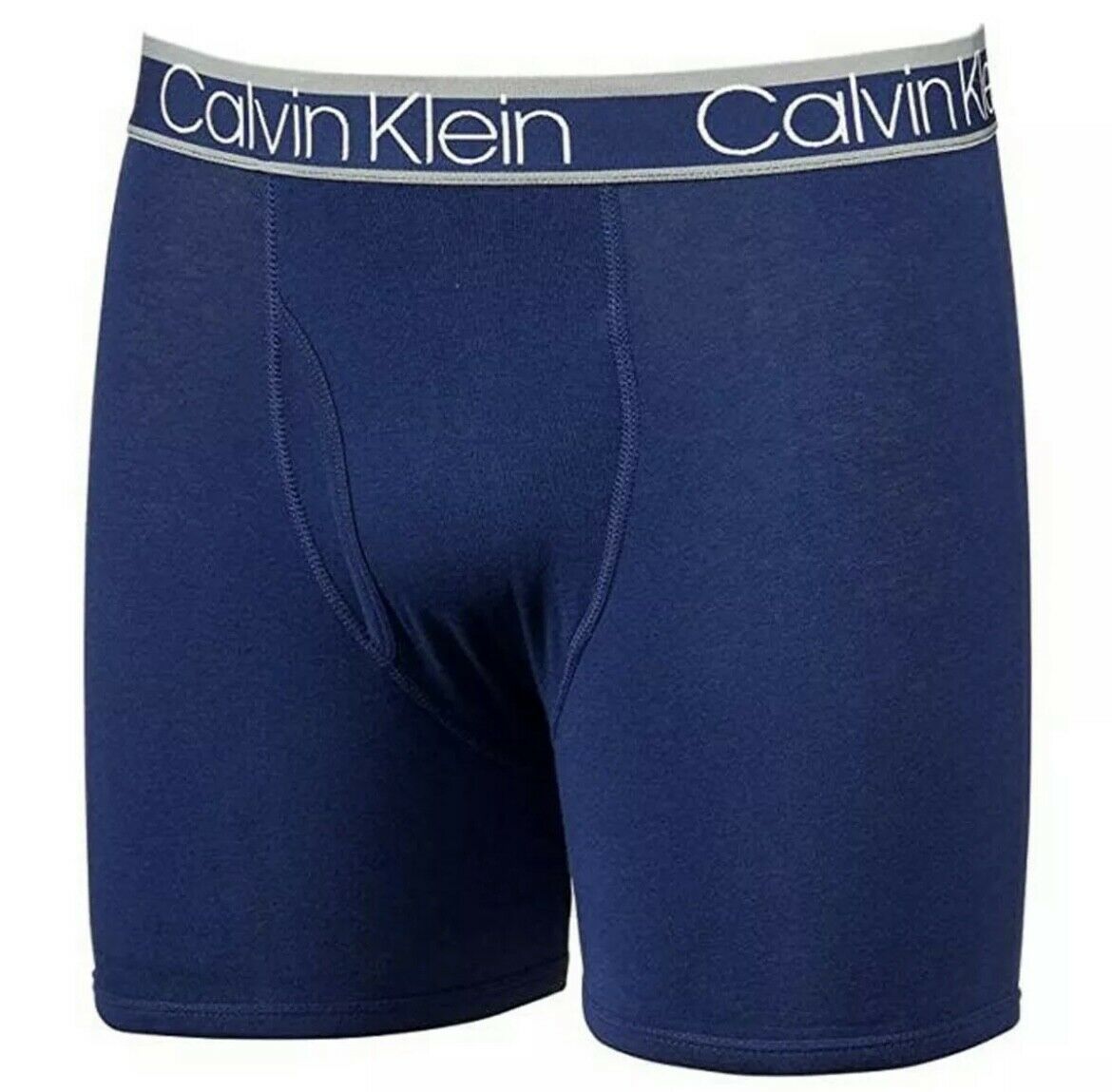 Calvin Klein Men's Cotton Stretch 3-Pack Boxer Briefs - Blue