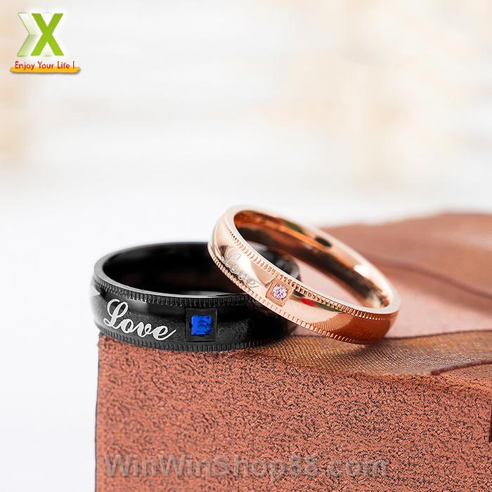 [FREESHIP MAX 15K][HCM]Nhẫn cặp tình nhân Love NC237
