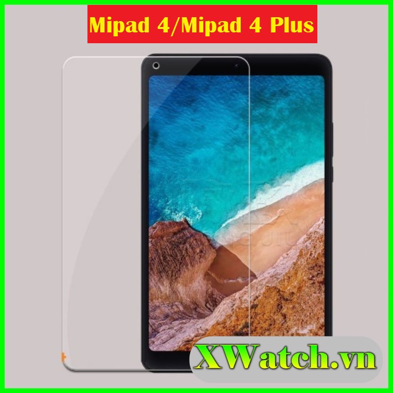 Kính cường lực xiaomi mi pad 4 / mi pad 4 plus trong suốt