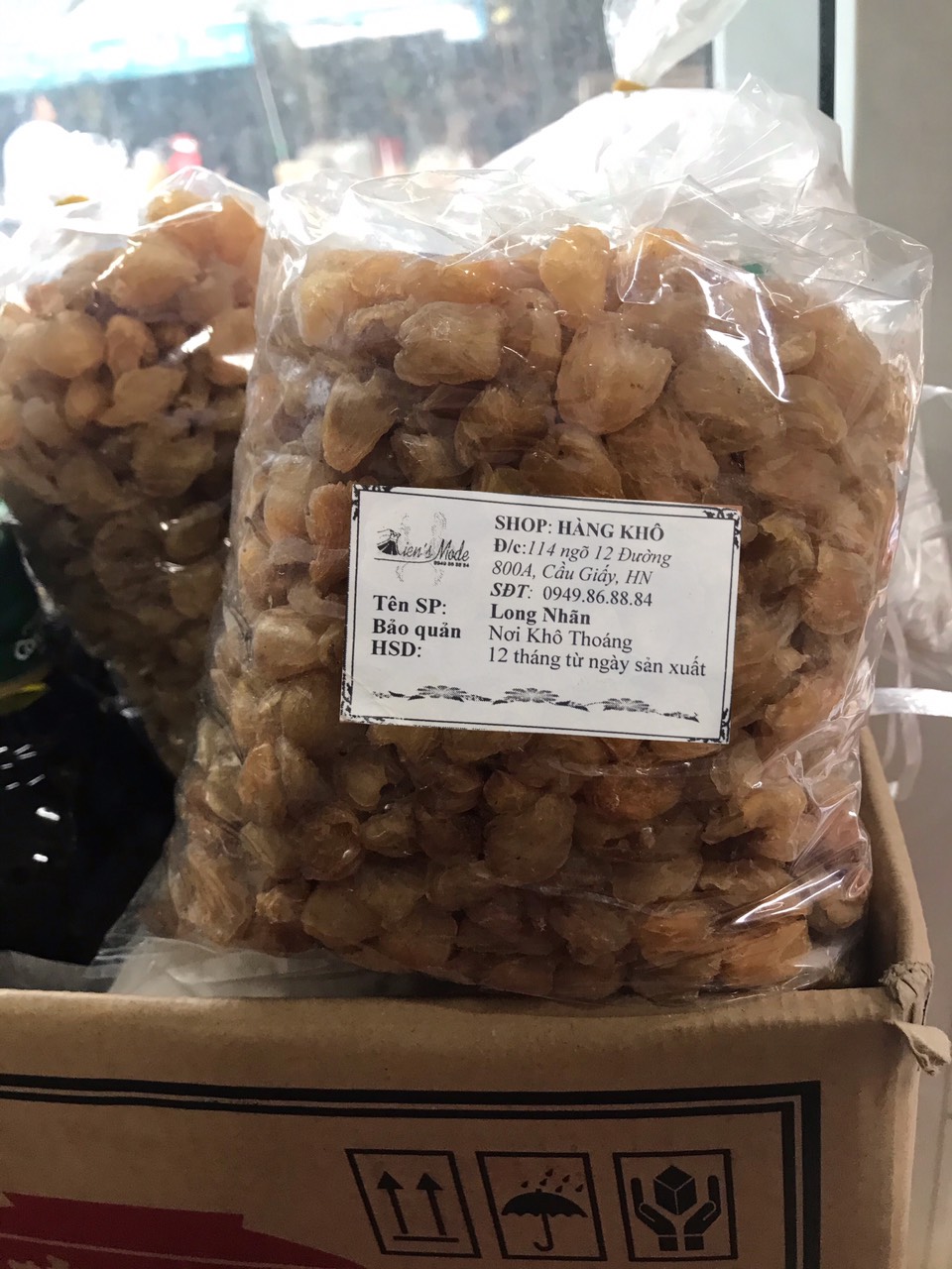 1kg Long Nhãn sấy khô