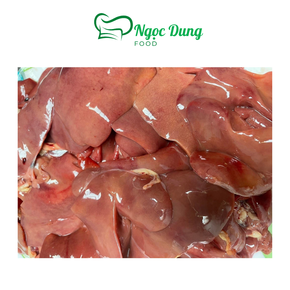 Fresh Chicken Liver Without Gall, 1kg Bag (Express Delivery to Ho Chi Minh City)