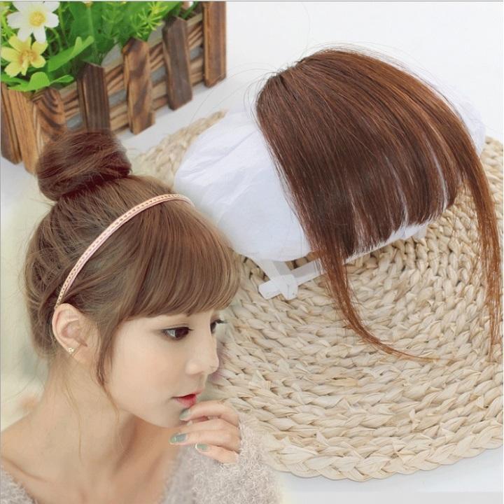 Tóc kẹp mái nữ Hàn Quốc có 3 màu , tóc kẹp mái thưa