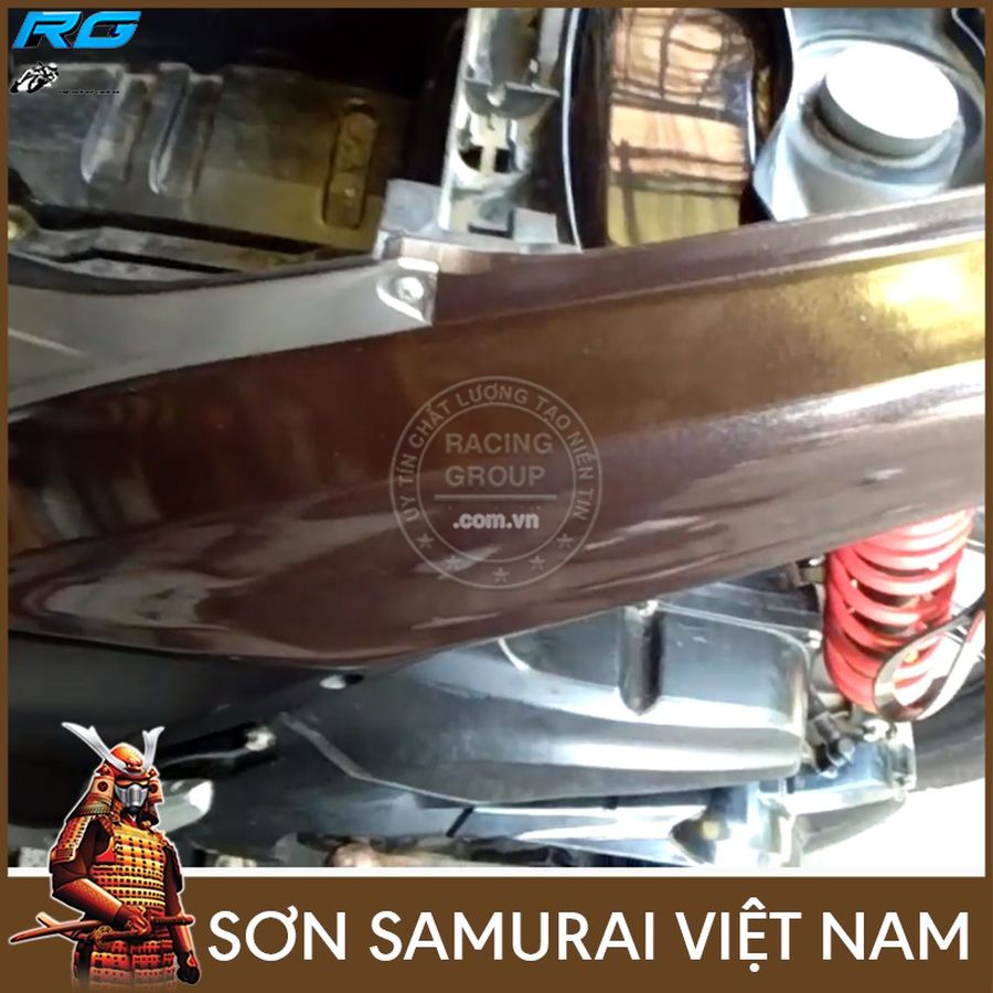 Sơn Xịt Samurai Màu Nâu Kim Loại - Mã H531