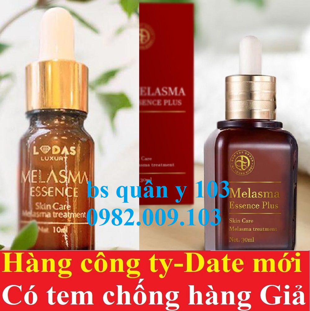Serum Nám Lodas melasma Esence Plus nước thần Đan thy 10/30ml (new gold)