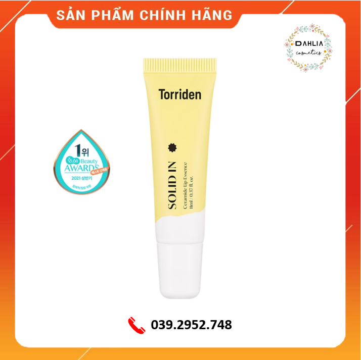 Tinh chất dưỡng môi TORRIDEN Solid In Ceramide Lip Essence 11ml