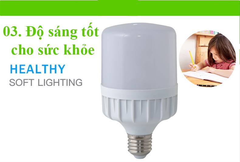 Bóng đèn Heinler LED Cylinder HL-2353 20W 6500K E27 (Ánh sáng trắng)