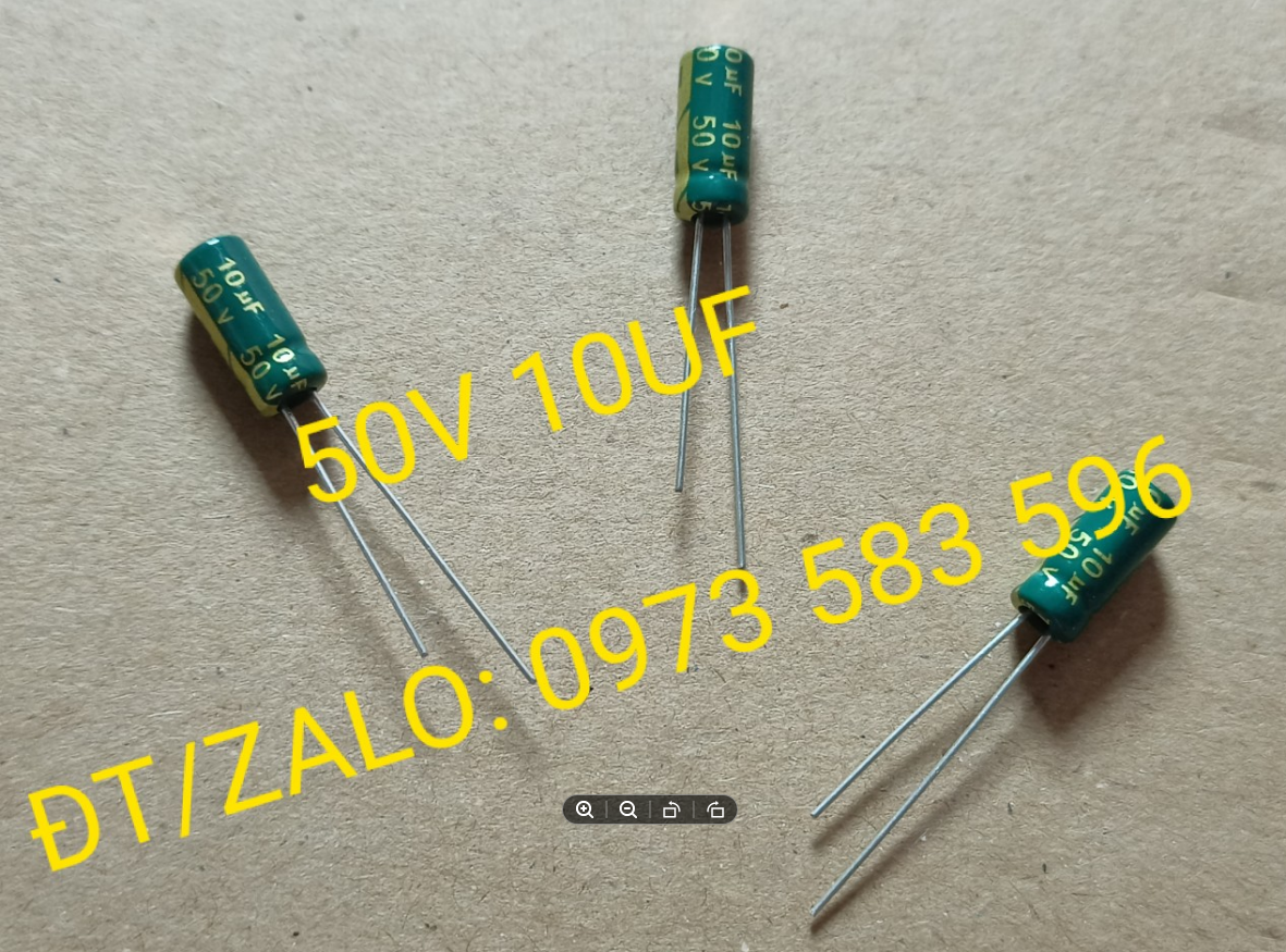 Tụ Hóa 50V 10UF (50 con/Túi)