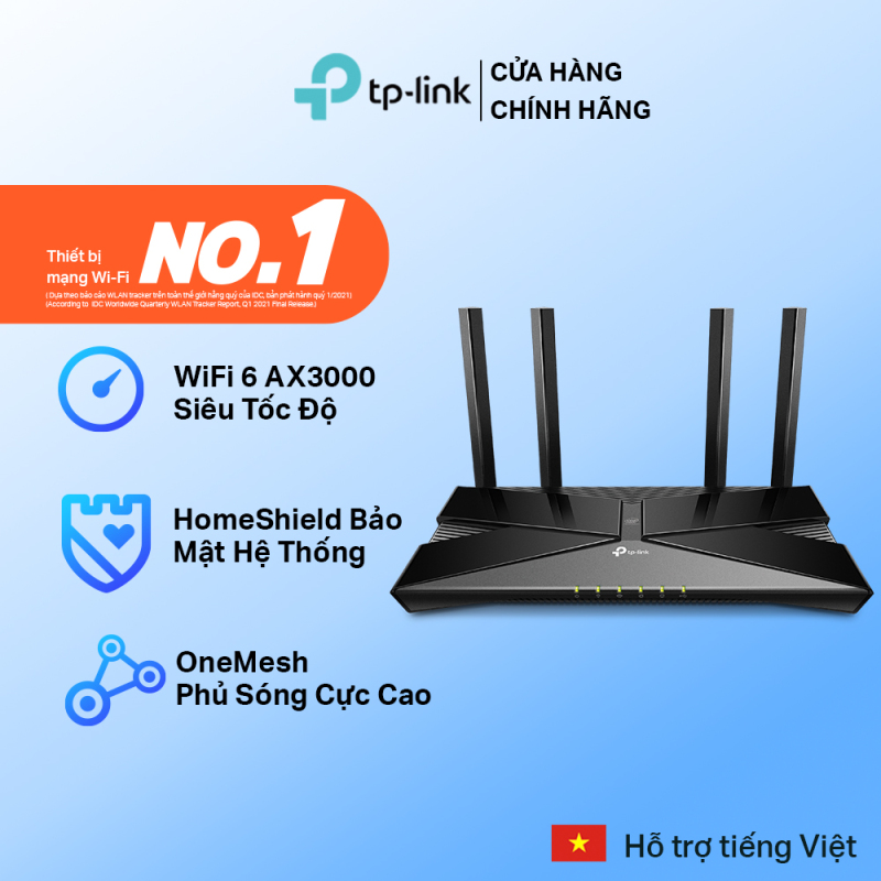 Bảng giá Bộ Phát Wifi TP-Link Archer AX53 Chuẩn Wifi 6 AX3000 Phong Vũ