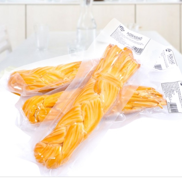 Russian smoked string cheese 200g