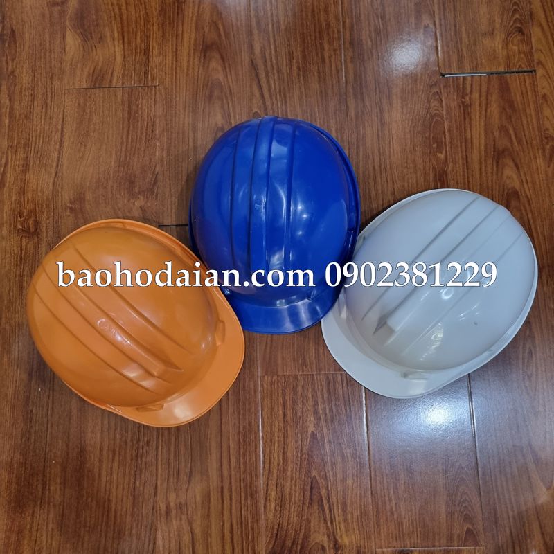 Nón bảo hộ công nhân đuôi gài N004