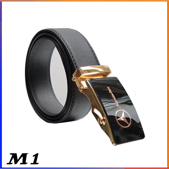 Dây thắt lưng nam da thời trang đầu khoá hợp kim MC01 - Nịt lưng nam cao cấp
