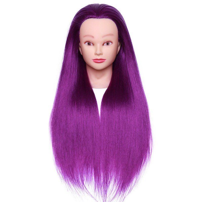 (Hàng mới về) Đầu Canh Tóc Giả Học Làm Tóc, Học Cắt Tóc Tết Tóc Tạo Kiểu