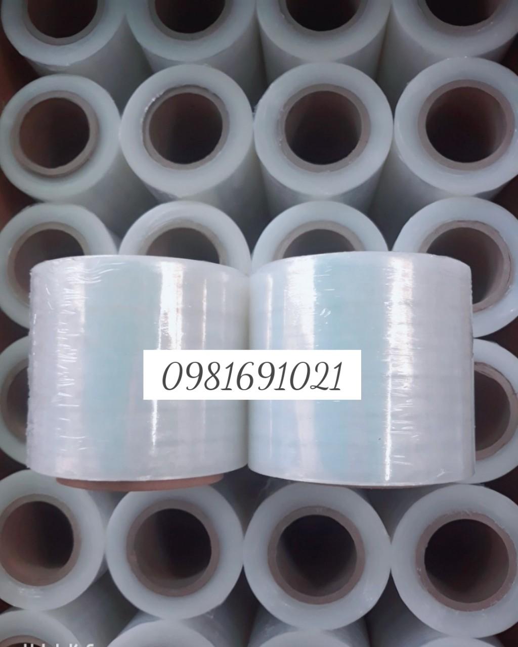 [HCM]Màng PE quấn hàng - 1 Tấc (cao 10cm)- Nặng 500gram