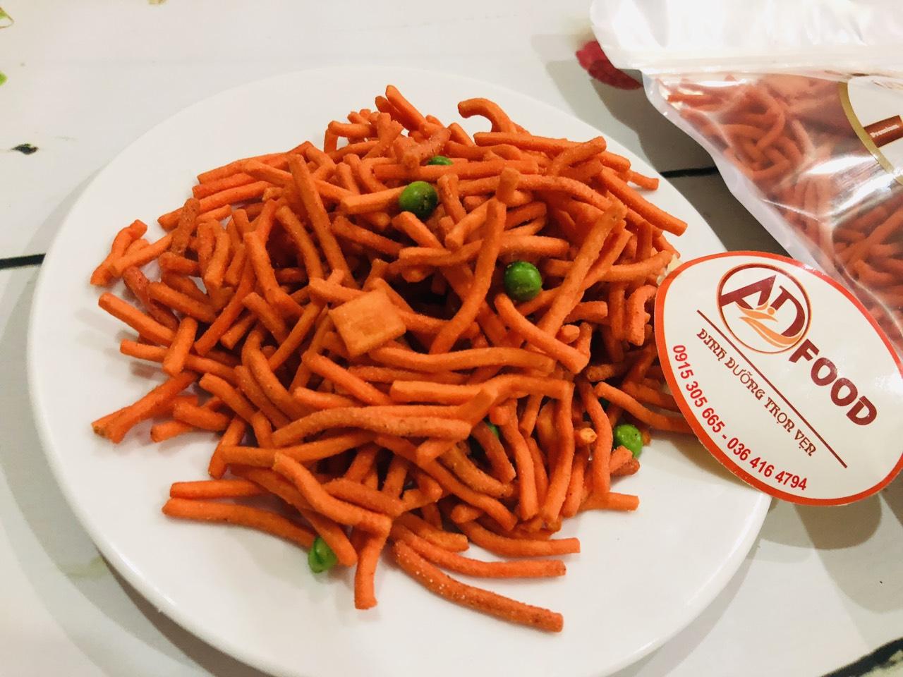 300g snack, bim bin que tăm đậu Hà Lan