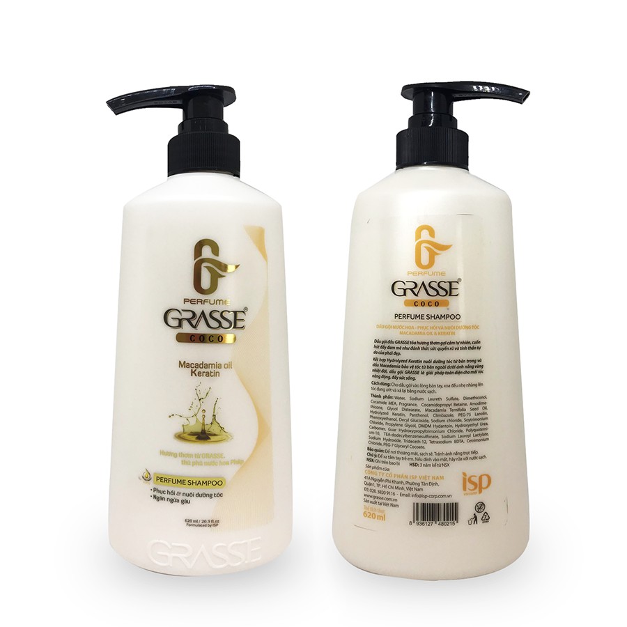 GRASSE - Dầu Gội Nước Hoa 620ml [GRASSE]