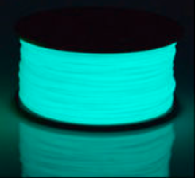 Nhựa in 3d PLA dạ quang - Luminous pla filament