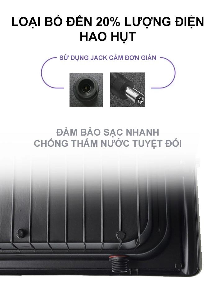 FREESHIPMAX Đèn pha năng lượng mặt trời Vạn Năng 60w