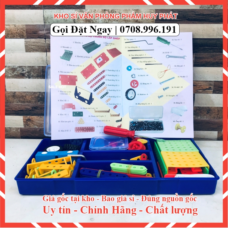 BỘ LẮP GHÉP MÔ HÌNH KỸ THUẬT LỚP 4+5