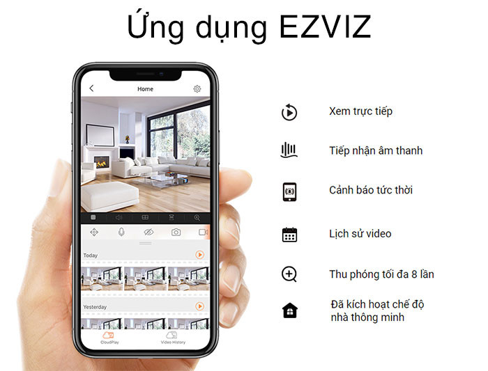 [SIÊU HOT] Camera Wifi EZVIZ C6N 1080p 2MP