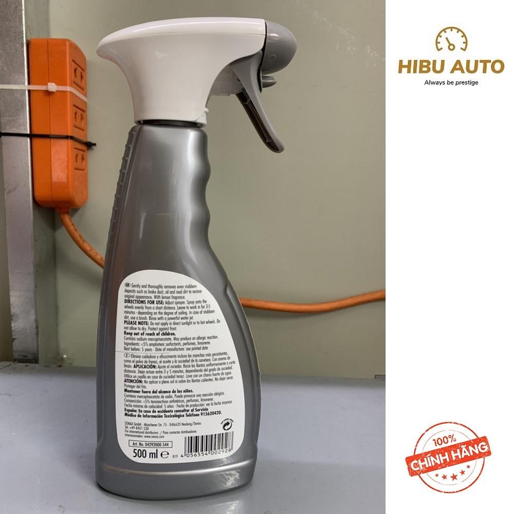 [HCM]Dung dịch xịt rửa mâm vành xe Sonax 500ml 429200