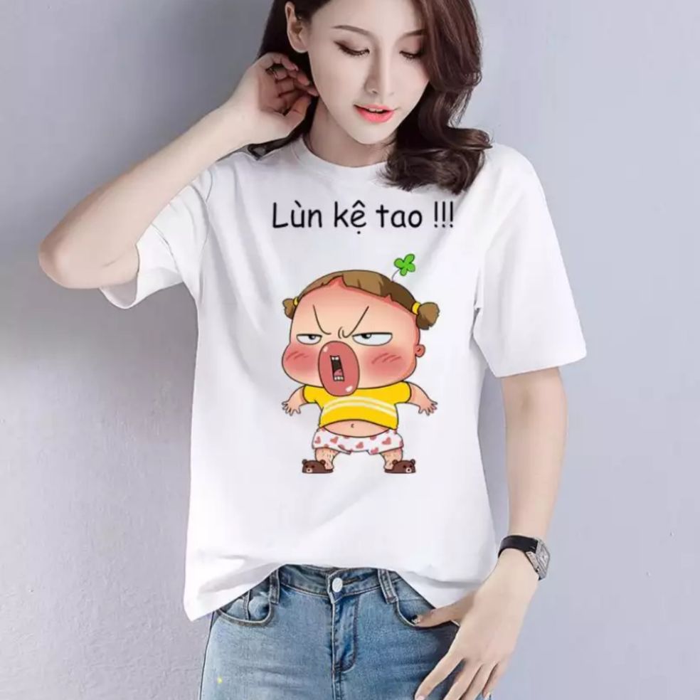 Freeship áo thun lùn kệ tao 06